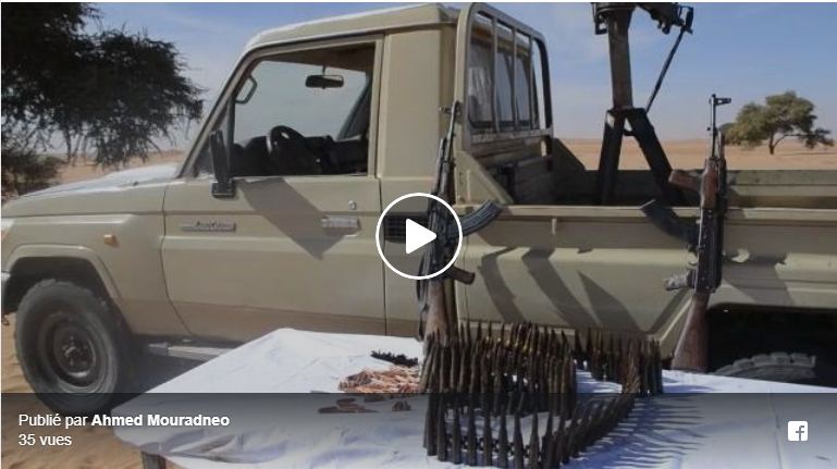 Vidéo- Reddition d’un terroriste en possession d’un arsenal de guerre