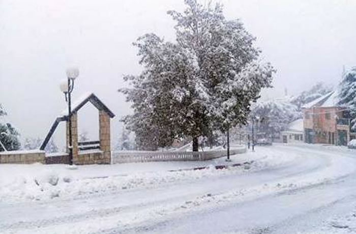 Blida: La neige de retour