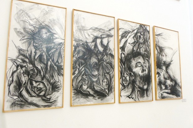 Plusieurs artistes algériens esquissent la “Guernica” à l’Institut Cervantès “Donnons une chance à la paix”