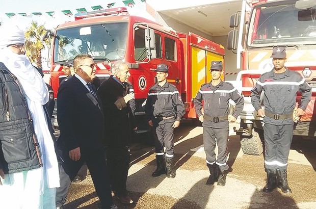 Protection Civile : El-Habiri jauge ses unités dans le Grand-Sud