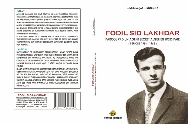 Nouvel ouvrage paru aux éditions Kounouz : Parcours d’un agent secret algérien