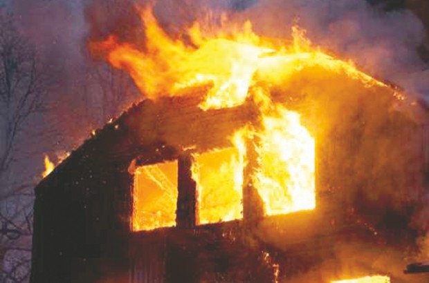 Rélizane : Une habitation prend feu