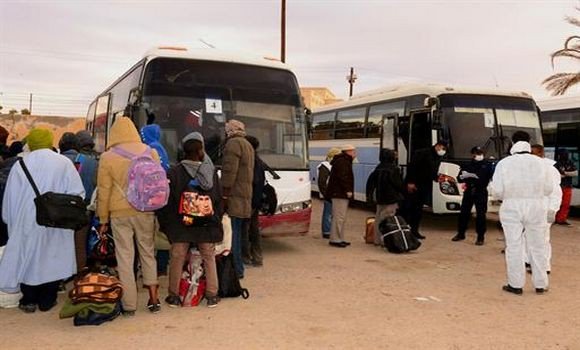 El Bayadh: rapatriement de 36 ressortissants de nationalité nigérienne vers le centre de transit de Tamanrasset