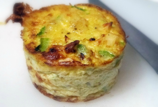 Flan de courgettes au curry