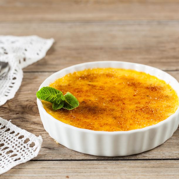 Crème brûlée au sucre