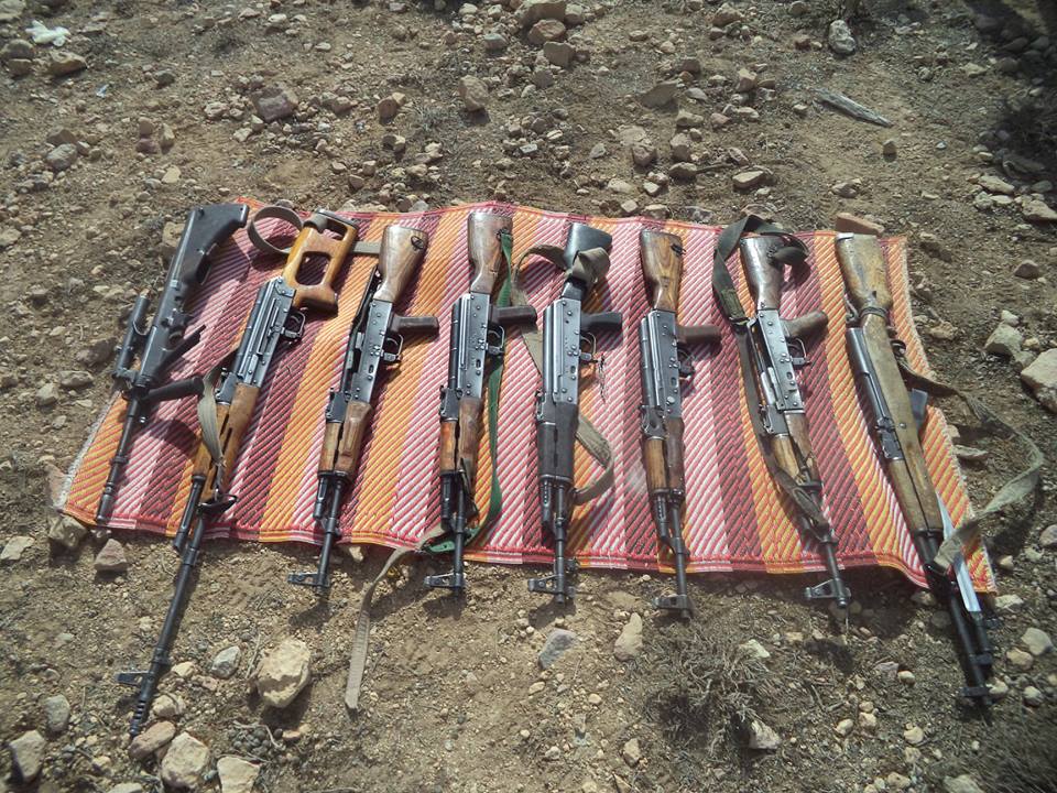 Le MDN publie des photos de l’opération de Khenchela ayant permis l’élimination de 8 terroristes