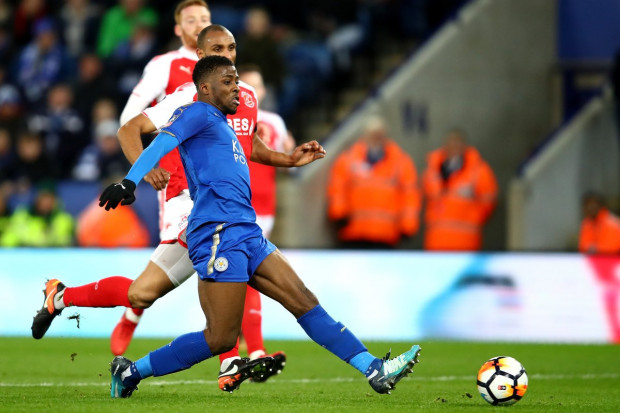 Leicester : La passe de Slimani pour le but d&rsquo;Iheanacho (Vidéo)