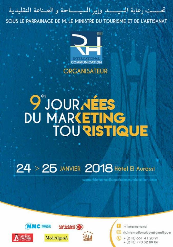 Les 9es Journées internationales marketing touristique à Alger