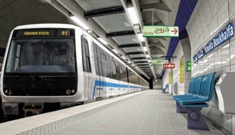 Métro d’Alger: la troisième nouvelle rame réceptionnée lundi
