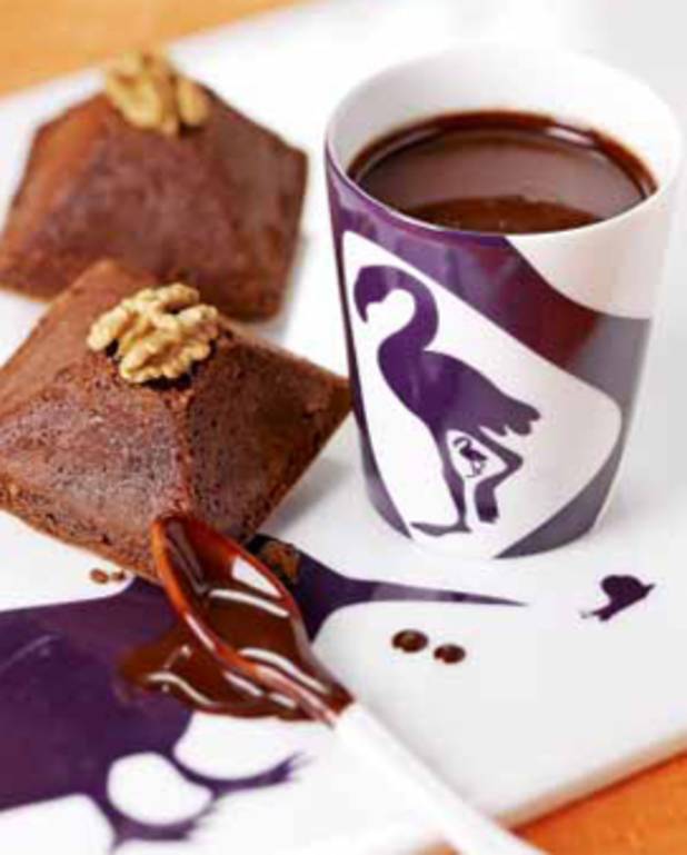 Pyramides choco-noix