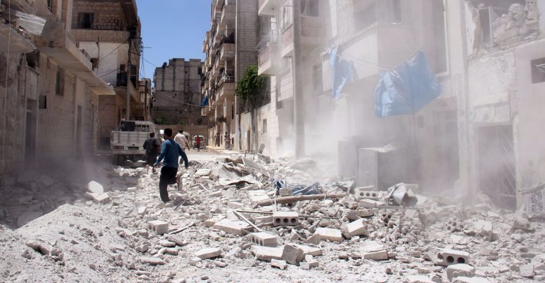 Quinze civils tués dans des bombardements près de Damas