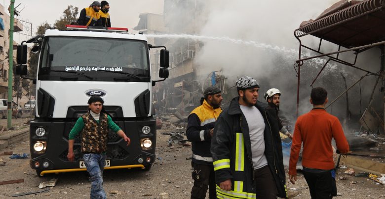 Syrie: 23 civils tués près de Damas, la plupart par des frappes russes (OSDH)