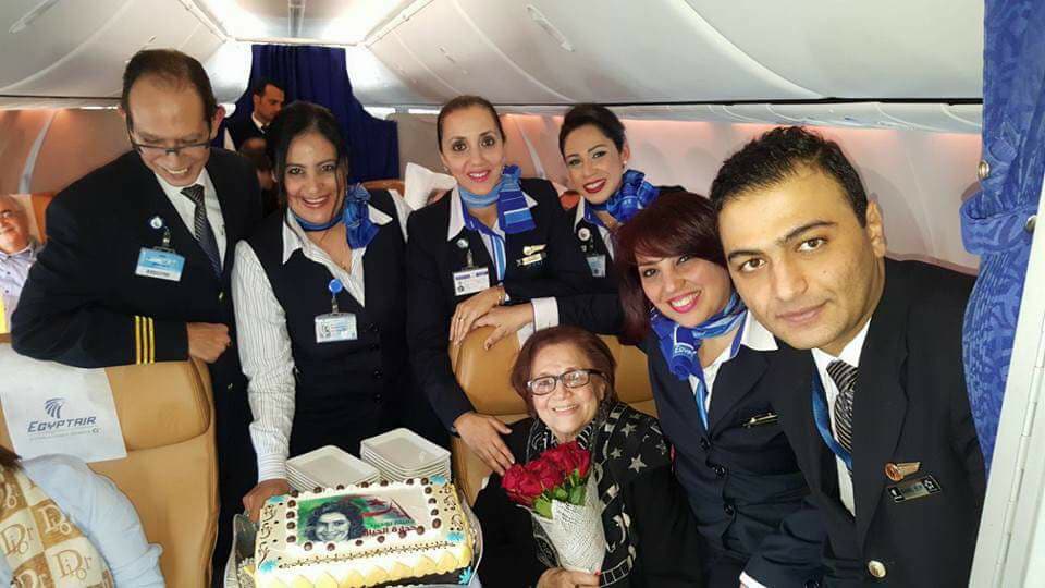 Egypt Air réserve un accueil chaleureux à Djamila Bouhired