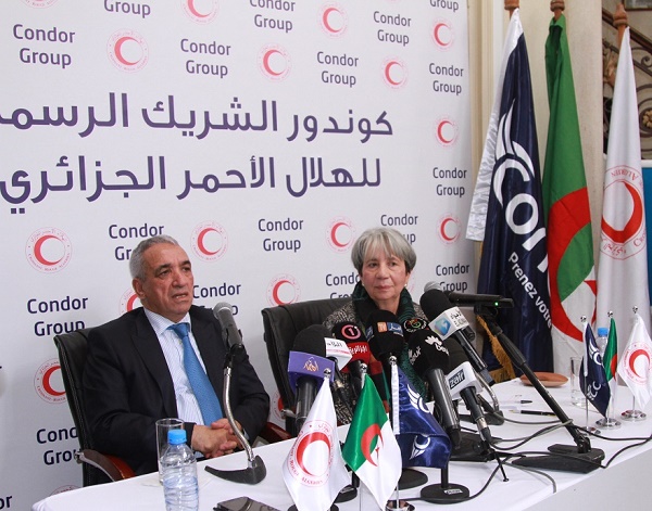 « Condor Group» partenaire officiel du croissant rouge algérien