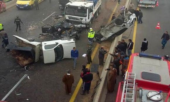 Accidents de la circulation: 7 morts et 11 blessés en 48 heures