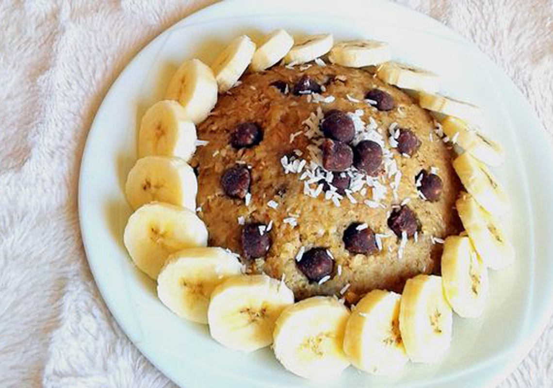 Bowl cake à la banane