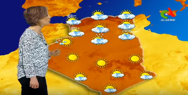 Vidéo- Les prévisions météo de lundi 19 février en Algérie