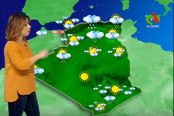 Vidéo- Les prévisions météo de mercredi 21 février en Algérie