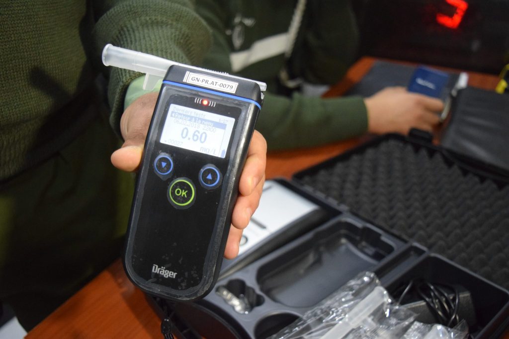Sécurité routière: 2 appareils de dépistage d’alcool et de drogue mis en service (GN)