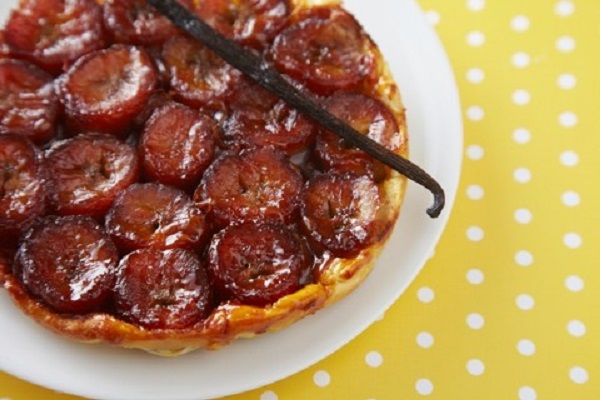 Tarte tatin bananes -chocolat
