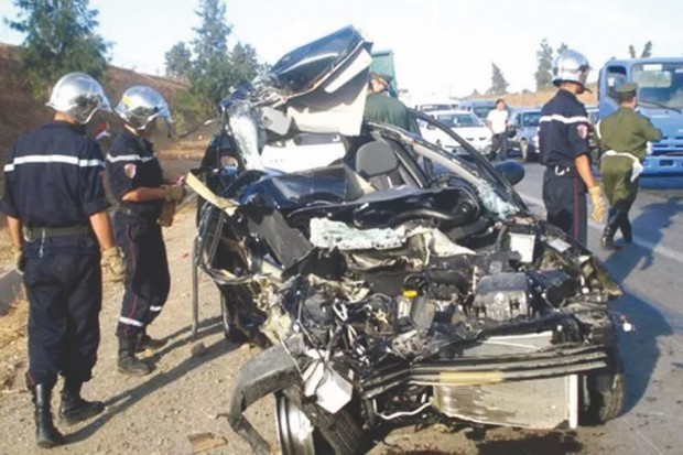 Causes et dégâts des Accidents de la route en 2017 : L’analyse de la Protection civile