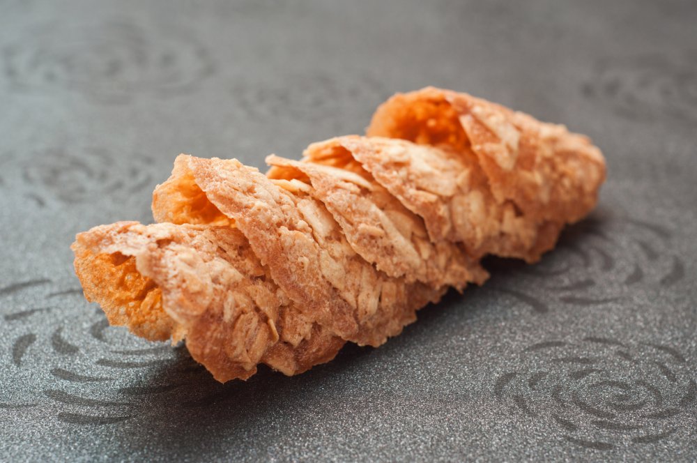 Tuiles croustillantes aux amandes