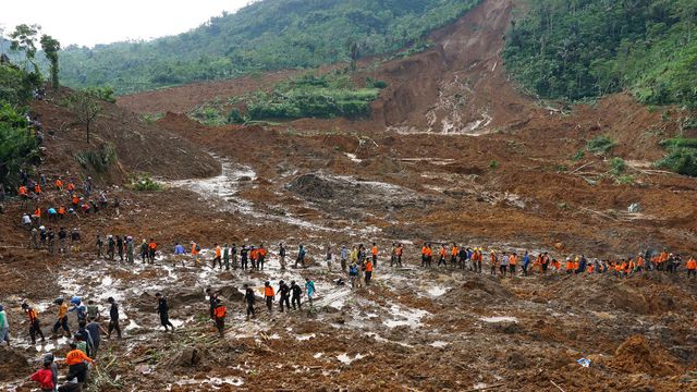 Glissement de terrain en Indonésie: au moins 11 disparus et 14 blessés