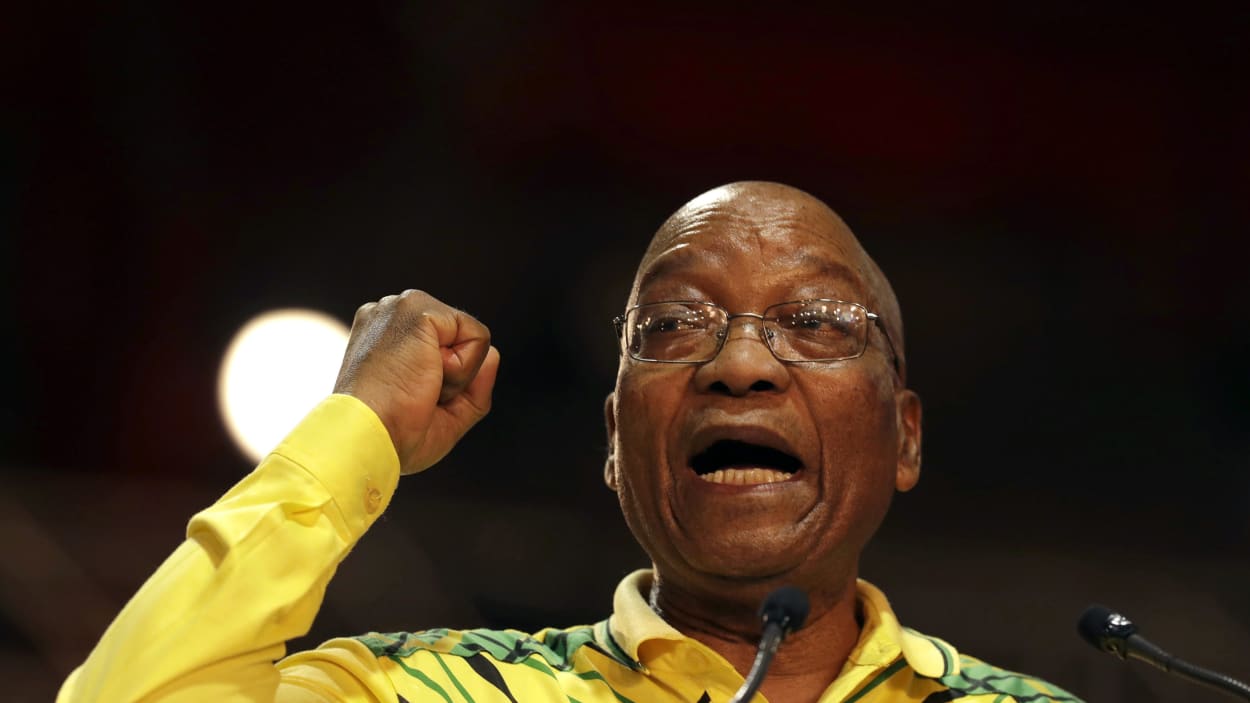 Le président sud-africain Jacob Zuma démissionne