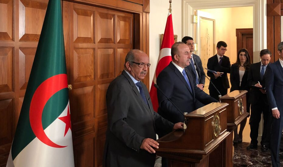 Messahel transmet un message du Président Bouteflika à son homologue turc