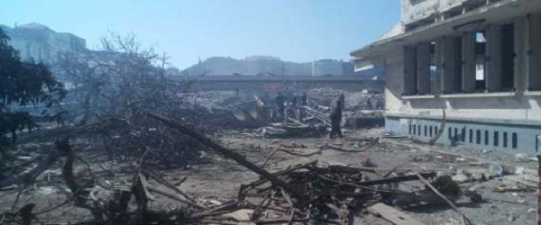 Poursuite de l&rsquo;opération de démolition des bâtisses menaçant ruine dans les alentours des Abattoirs à Ruisseau