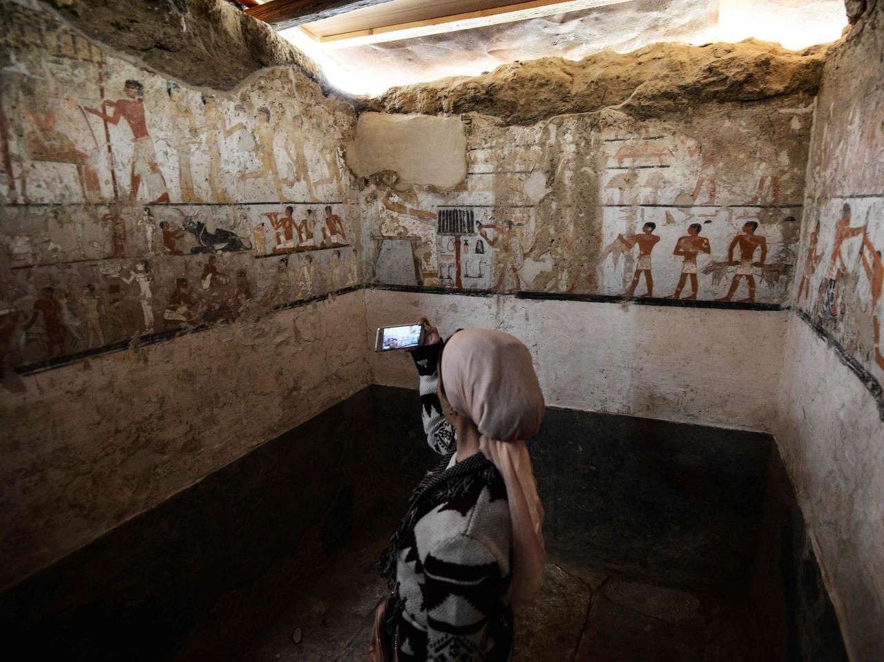 L’Egypte dévoile la tombe d’une prêtresse de l’ancien empire (Photos)