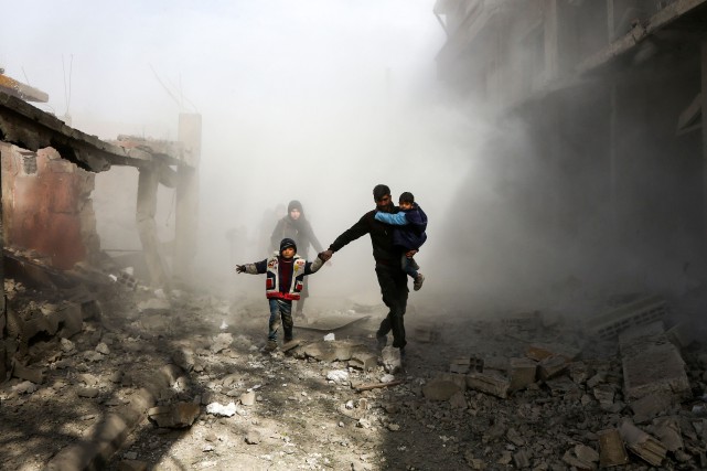 Syrie : plus de 210 civils tués en 4 jours de raids sur un fief rebelle