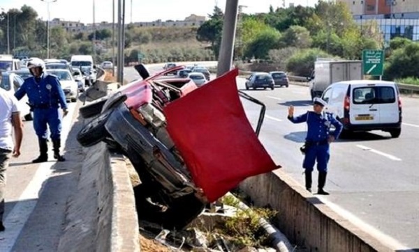 Accidents de la route: 726 morts au niveau des zones urbaines en 2017