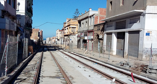 TRAMWAY – MOSTAGANEM : Les commerçants exigent leurs indemnisations