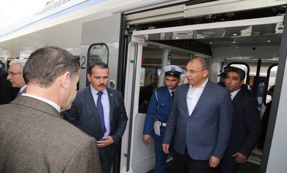 Mise en service commercial du 1e train Coradia Algérie et inauguration de la nouvelle gare ferroviaire Agha