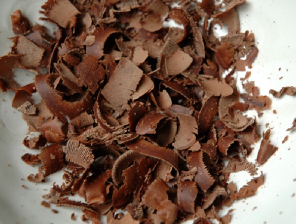 Obtenir des copeaux de chocolat