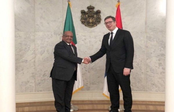 Messahel reçu par le Président de la République de Serbie