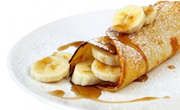Petites crêpes à la banane