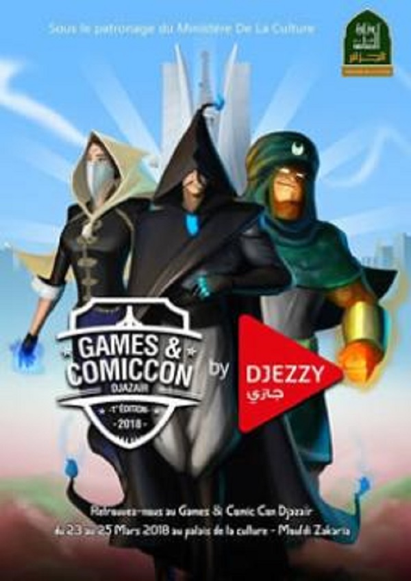 COMIC-CON DZAÏR : Venez défier les meilleurs spécialistes du gaming!