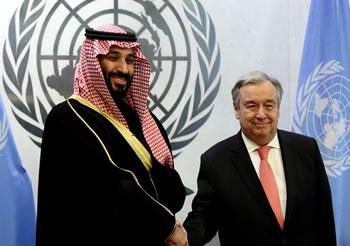 Conflit du Yémen : Guterres presse l’héritier saoudien pour une issue politique