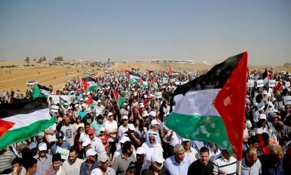 Palestine: des milliers de personnes rassemblées à Ghaza à l’occasion de la « grande marche du retour »
