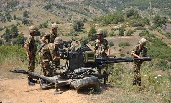 Reddition d&rsquo;un terroriste à In Amenas et destruction d&rsquo;une cache pour terroristes et une mine de confection artisanale à Tizi-Ouzou (MDN)