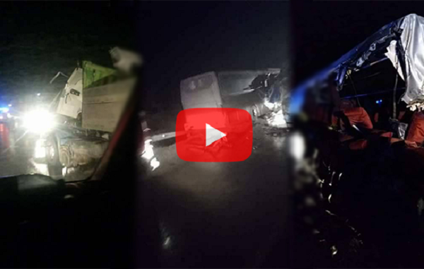 Vidéo- Plusieurs morts et blessés dans la collision d’un bus avec un camion à M’Sila