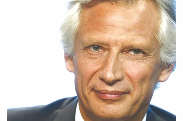 Conférence de Dominique de Villepin à Alger