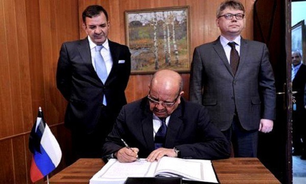 Incendie de Kemerovo: Messahel signe le registre de condoléances à l&rsquo;ambassade de Russie