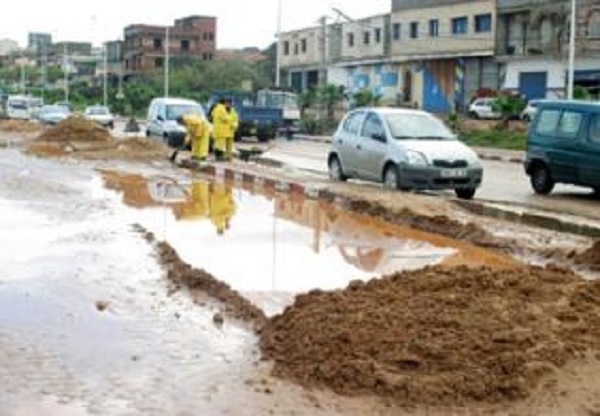 TISSEMSILT : La cité des 165 lots coule dans la boue