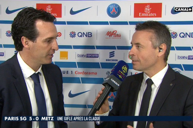 PSG – Emery : »Nous vivons des résultats »