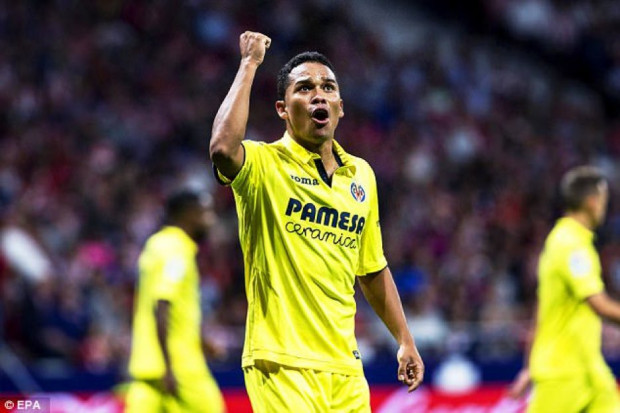 Villarreal : Carlos Bacca ne sera pas conservé