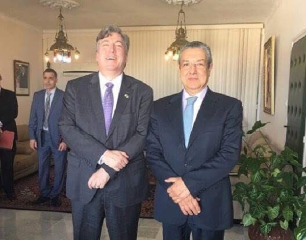 Le Gouverneur de la Banque d’Algérie s’entretient avec l’Ambassadeur américain