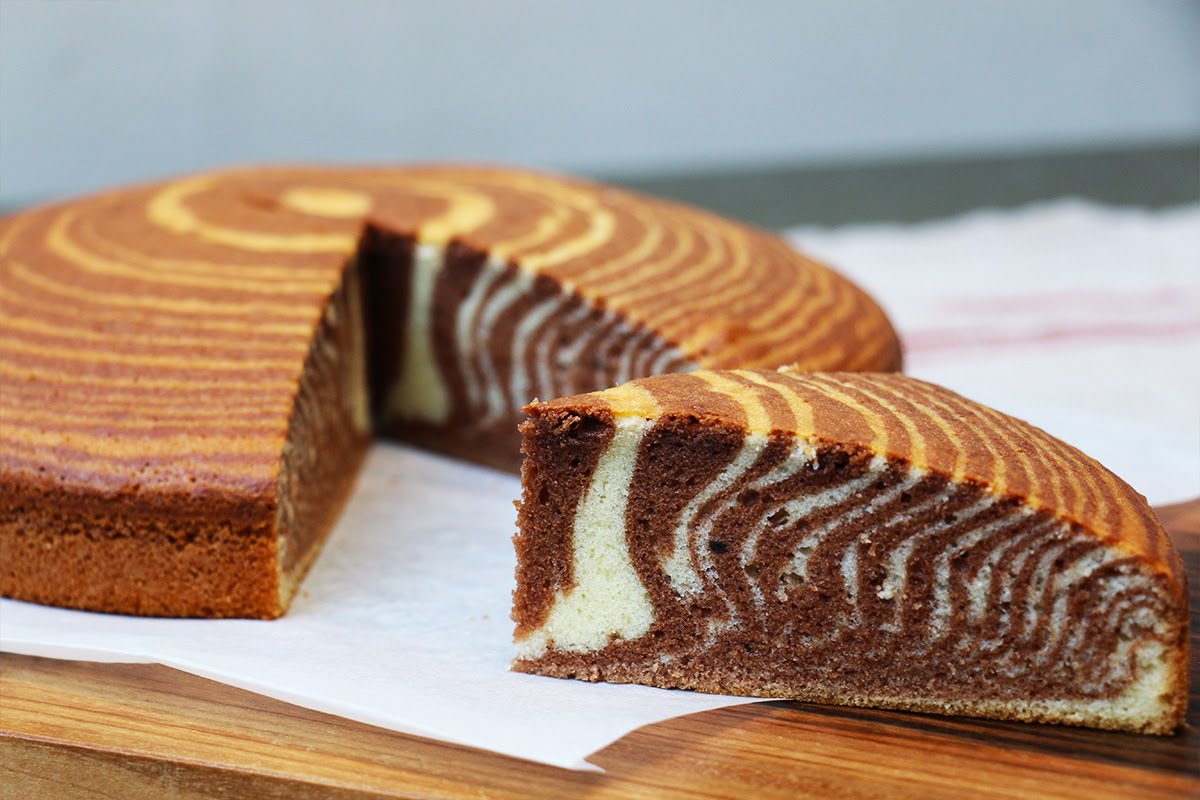 Recette Gâteau marbré